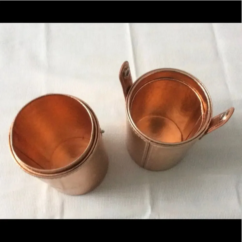 Morphe Copper Colored Brush/Pencil Tube Holder Travel Case‎ IMMACULATE!